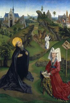 The Legend of St Antony c1450. Artist: Anon