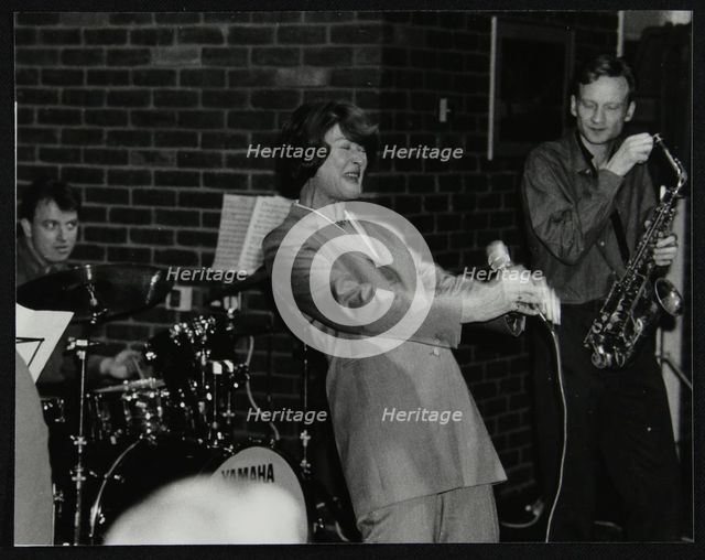 The Lee Gibson Quartet in concert at The Fairway, Welwyn Garden City, Hertfordshire, 1999. Artist: Denis Williams