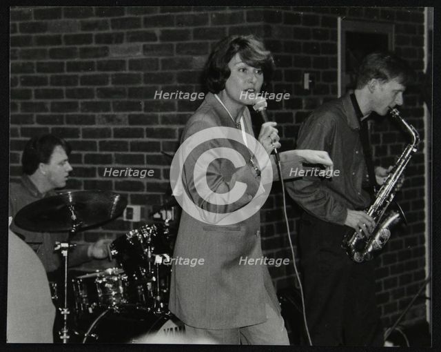 The Lee Gibson Quartet in concert at The Fairway, Welwyn Garden City, Hertfordshire, 1999. Artist: Denis Williams