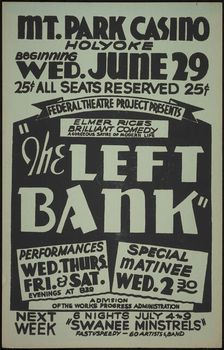 The Left Bank, Holyoke, MA, 1938. Creator: Unknown
