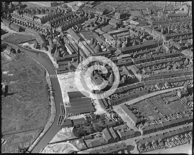 The Leighton Pottery and Dale Hall Works, Burslem, Staffordshire, c1930s. Creator: Arthur William Hobart.