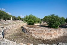 The Leonidaion, Olympia, Greece. Creator: Samuel Magal