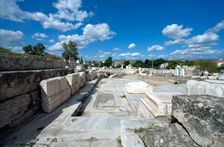The Lesser Propylaea, Eleusis, Greece. Creator: Samuel Magal