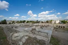 The Lesser Propylaea, Eleusis, Greece. Creator: Samuel Magal