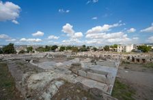 The Lesser Propylaea, Eleusis, Greece. Creator: Samuel Magal