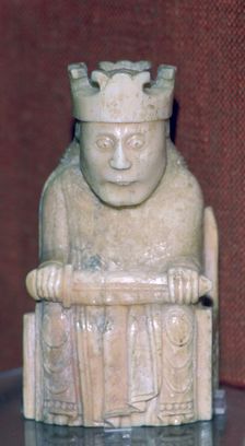 The Lewis Chessmen, (Norwegian?), c1150-c1200