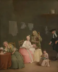 The Letter, 1746. Creator: Pietro Longhi