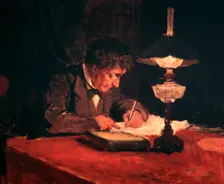 The Letter 1878. Artist: Janez Subic