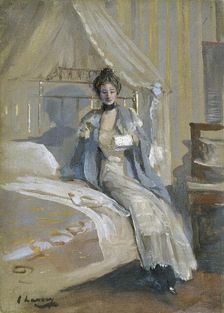 The letter 1900-1908. Artist: Sir John Lavery