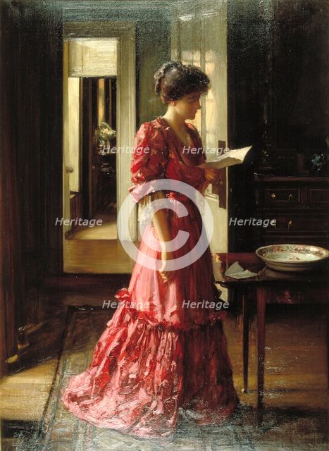 'The Letter', 1910. Artist: William Mouat Loudan