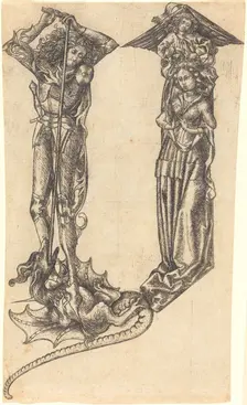 The Letter "Y", 1467. Creator: Master ES