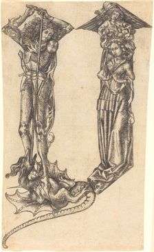 The Letter "Y", 1467. Creator: Master ES