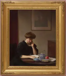 The Letter, c1905. Creator: William Worcester Churchill