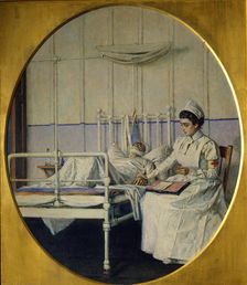 The letter has been interrupted, 1901. Artist: Vereshchagin, Vasili Vasilyevich (1842-1904)