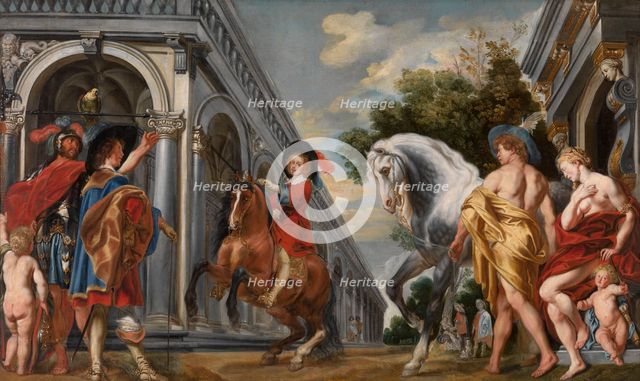 The levade. Creator: Jordaens, Jacob (1593-1678).