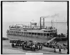 The Levee, Louisville, Ky., between 1900 and 1907. Creator: Unknown