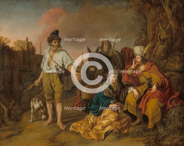 The Levite at Gibeah, early 1640s. Creator: Gerbrand van den Eeckhout.