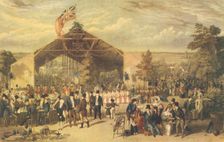 The Licensed Victuallers Annual Dinner, Mermaid Tavern, Hackney, 1866. Artist: George Hunt