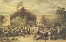 The Licensed Victuallers Annual Dinner, Mermaid Tavern, Hackney, 1866. Artist: George Hunt