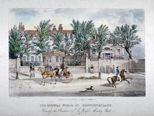 The Licensed Victuallers School, Kennington Lane, Lambeth, London, c1841. Artist: GF Bragg