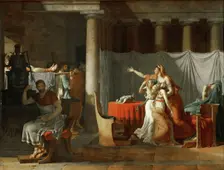 The Lictors Bring to Brutus the Bodies of His Sons, 1789
