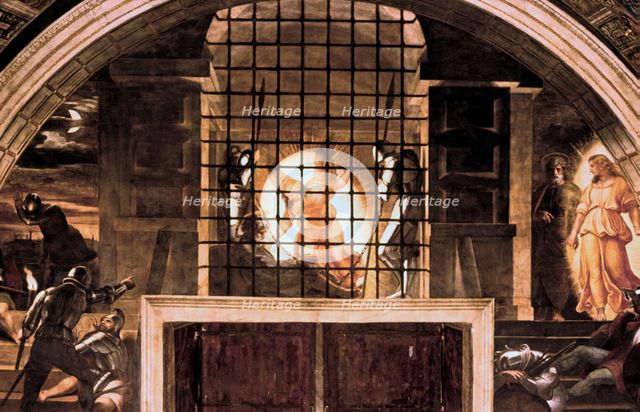 'The Liberation of St Peter', 1514. Artist: Raphael