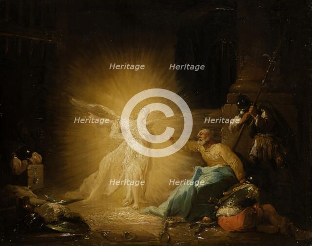 The Liberation of St Peter, c1750-1769. Creator: Johann Georg Trautmann.