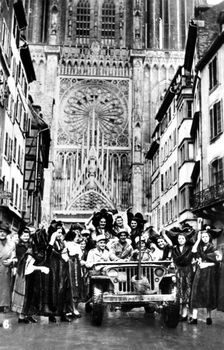 The liberation of Strasbourg, France, November 1944