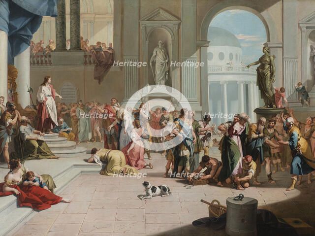 The liberation of Susanna by Daniel. Creator: Ricci, Sebastiano (1659-1734).