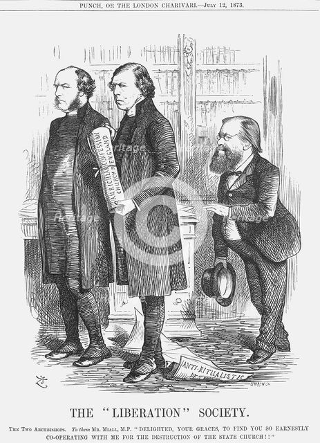 'The "Liberation" Society', 1873. Creator: Joseph Swain.