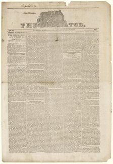 The Liberator Vol. VII, No. 9, February 25, 1837. Creator: Unknown