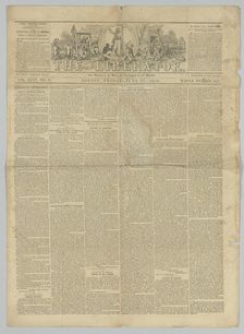 The Liberator, Vol. XXVI, No. 26, June 27, 1856. Creator: Unknown