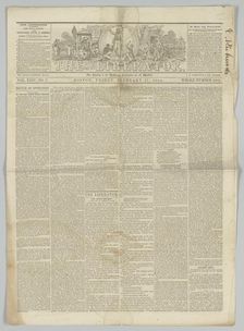 The Liberator, Vol. XXIV, No. 7, February 17, 1854. Creator: Unknown