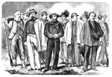 The Liberators of Sicily - from a sketch by our special artist, 1860. Creator: Unknown
