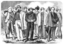 The Liberators of Sicily - from a sketch by our special artist, 1860. Creator: Unknown