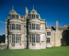 The Library and Parlour, Kirby Hall, Northamptonshire, 1993. Artist: John Critchley