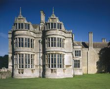 The Library and Parlour, Kirby Hall, Northamptonshire, 1993. Artist: John Critchley