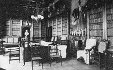 The Library, Abbotswood 1923.Artist: WA Mansell & Co