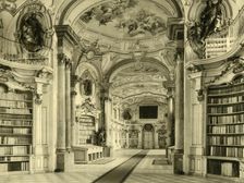 The Library, Admont Abbey, Austria, c1935. Creator: Unknown