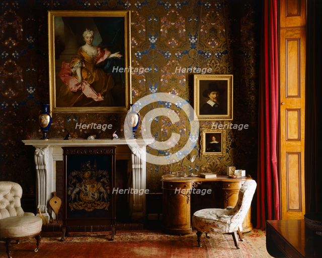 The library, Brodsworth Hall, South Yorkshire, c2000s(?). Artist: Historic England Staff Photographer.