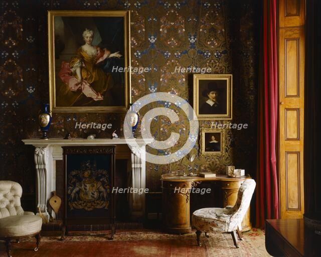 The library, Brodsworth Hall, South Yorkshire, c2000s(?). Artist: Historic England Staff Photographer.