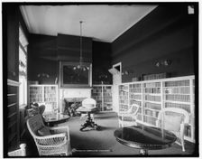 The Library, Hotel Champlain, N.Y., between 1900 and 1910. Creator: Unknown