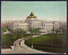 The Library of Congress, Washington, c1900. Creator: Unknown
