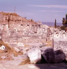 The Library of Celsus, Ephesus, Turkey, c1955. Creator: Arthur Charles Kirby Ware