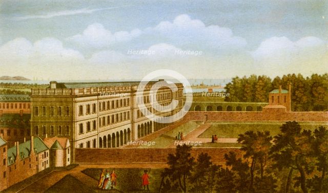 'The Library of Trinity College, Dublin', c1760, (1943).  Creator: Robert Sayer.