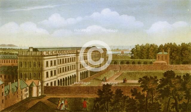 'The Library of Trinity College, Dublin', c1760, (1943).  Creator: Robert Sayer.