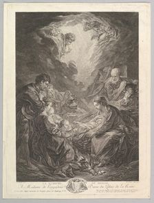 The Light Of The World, 1761. Creator: Etienne Fessard