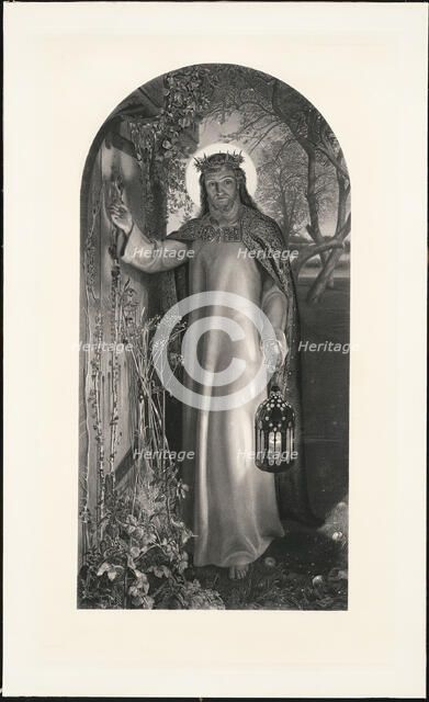 The Light of the World, 1860. Creator: William Henry Simmons.