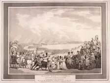 The Light Horse Volunteers of London & Westminster, 1798. Artist: Thomas Rowlandson
