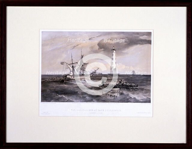 'The Lighthouse at Cape Chersonese, Looking South', Crimea, Ukraine, 1855. Artist: Thomas Goldsworth Dutton   